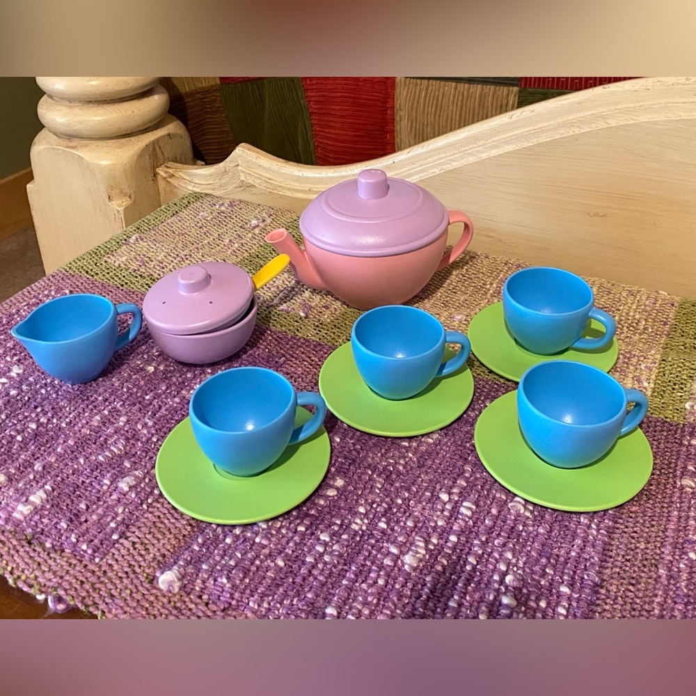 Colorful Kids Tea Set🎅🏼🎅🏼🎅🏼